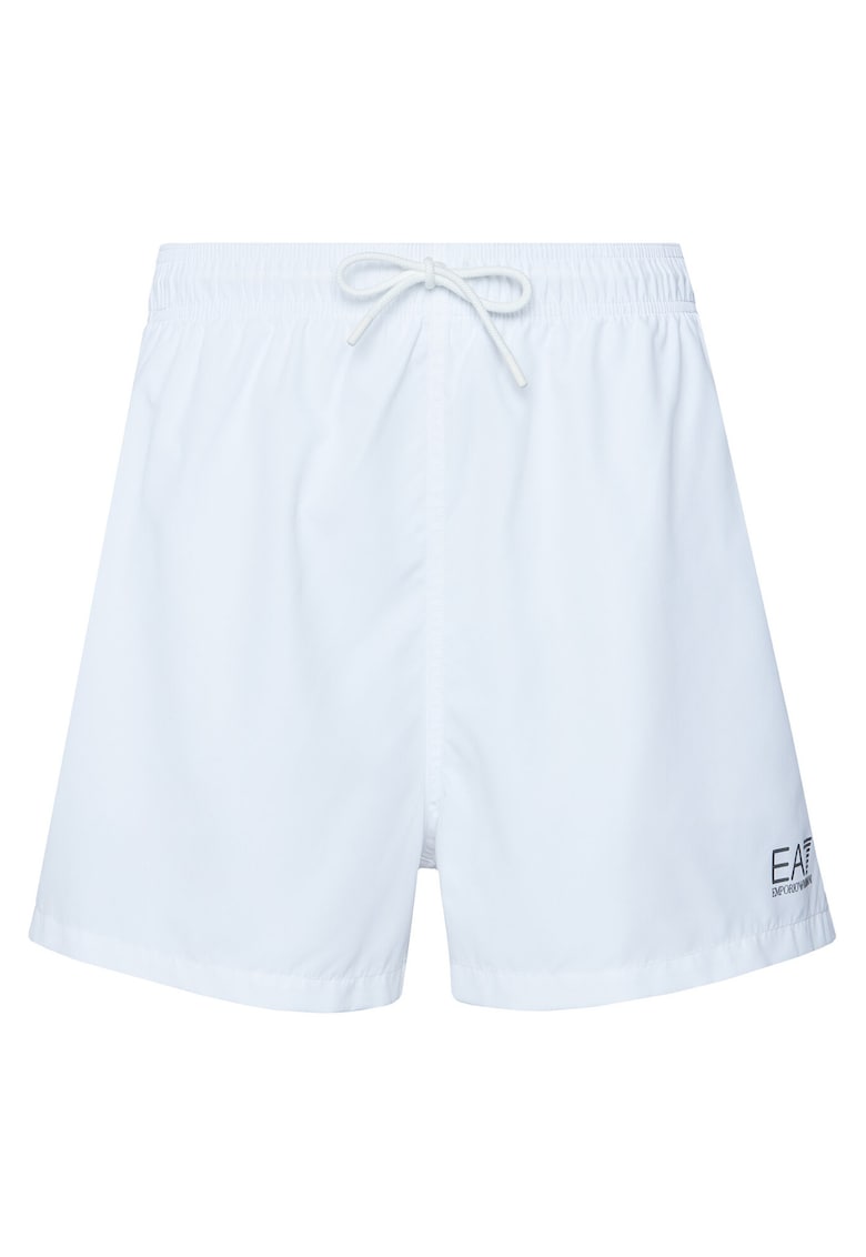 Costum de baie barbati - alb - poliester - 100% poliester - Alb