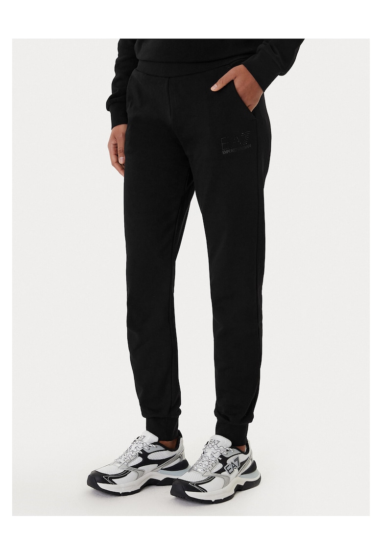 Pantaloni dama - bumbac organic - negru