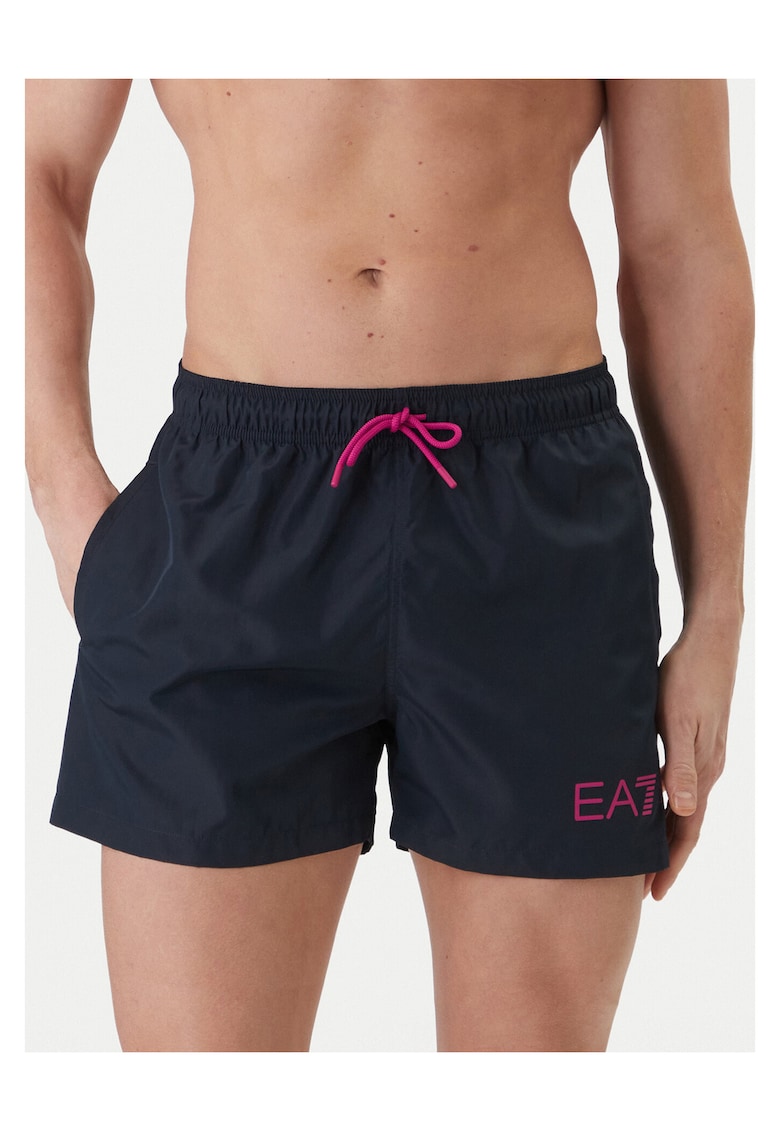 Costum de baie barbati negru - Bleumarin