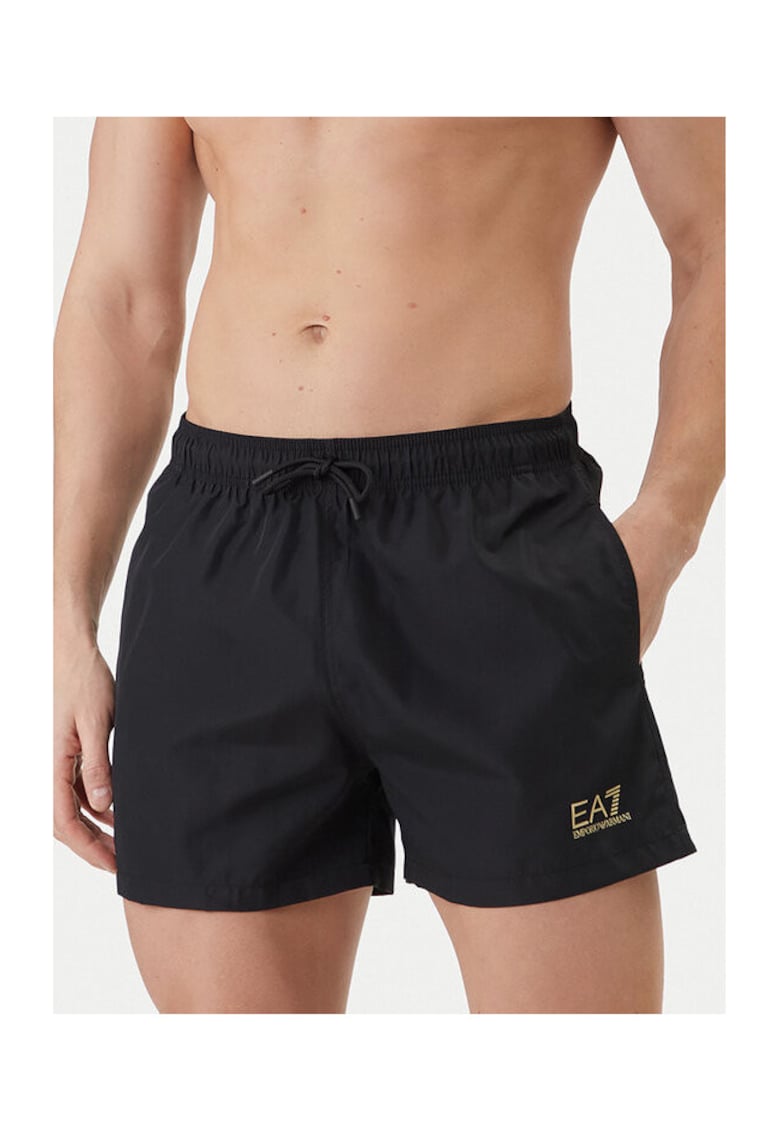 Costum de baie barbati negru - Negru