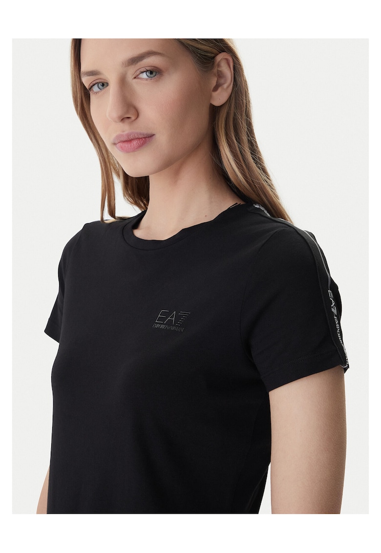Tricou dama - bumbac - negru