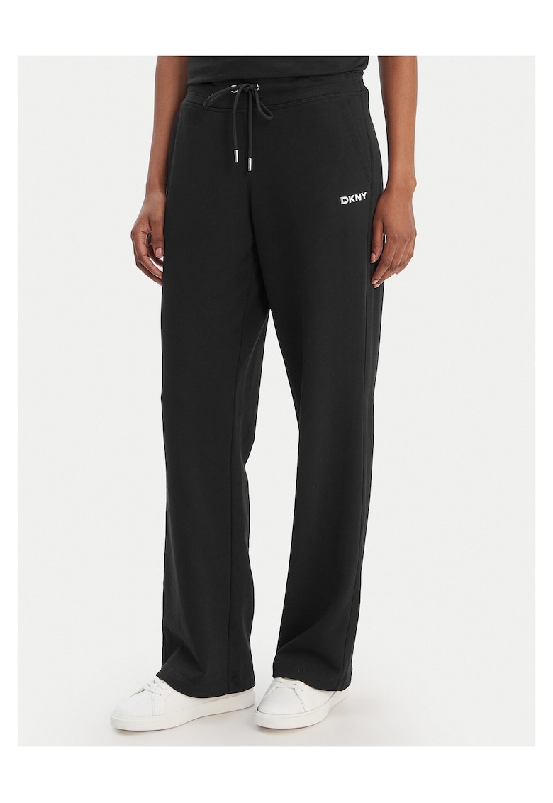 Pantaloni dama - bumbac - negru