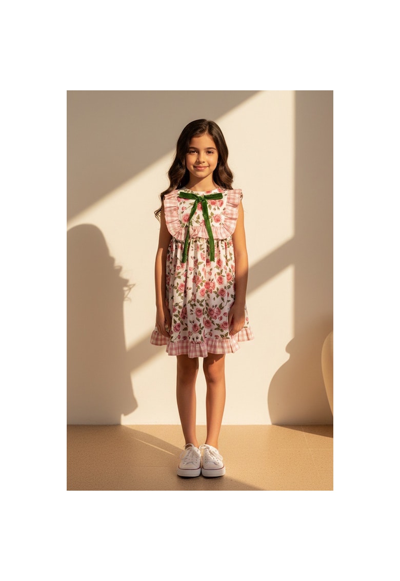 Rochie cu imprimeu floral - Multicolor