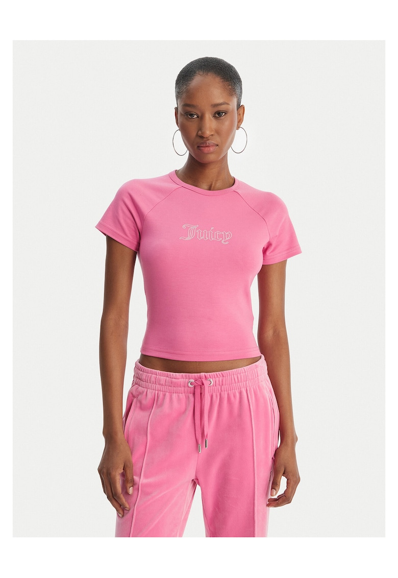Tricou dama - roz - modal/viscoza/elastandwqf - Roz