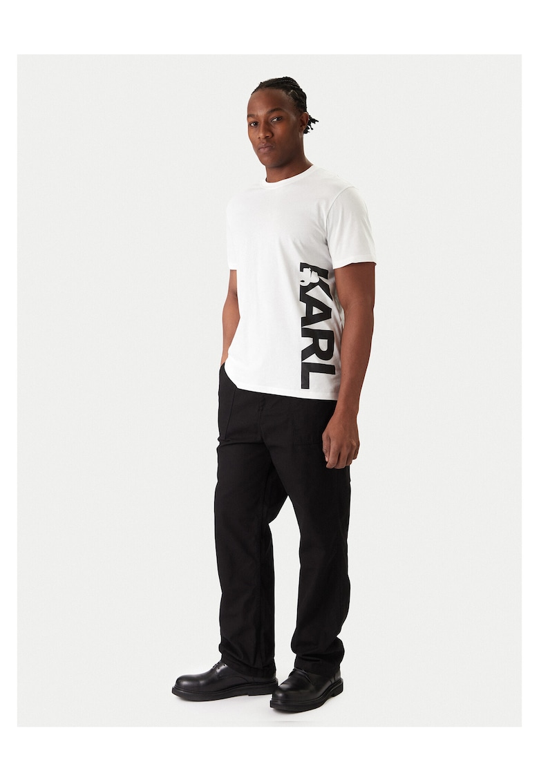 Blugi barbati - bumbac - negru - fermoar - Negru