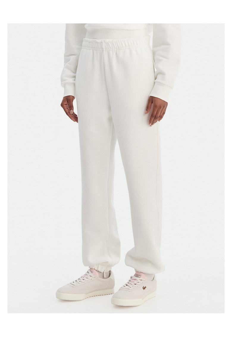 Pantaloni dama - bumbac - ecru