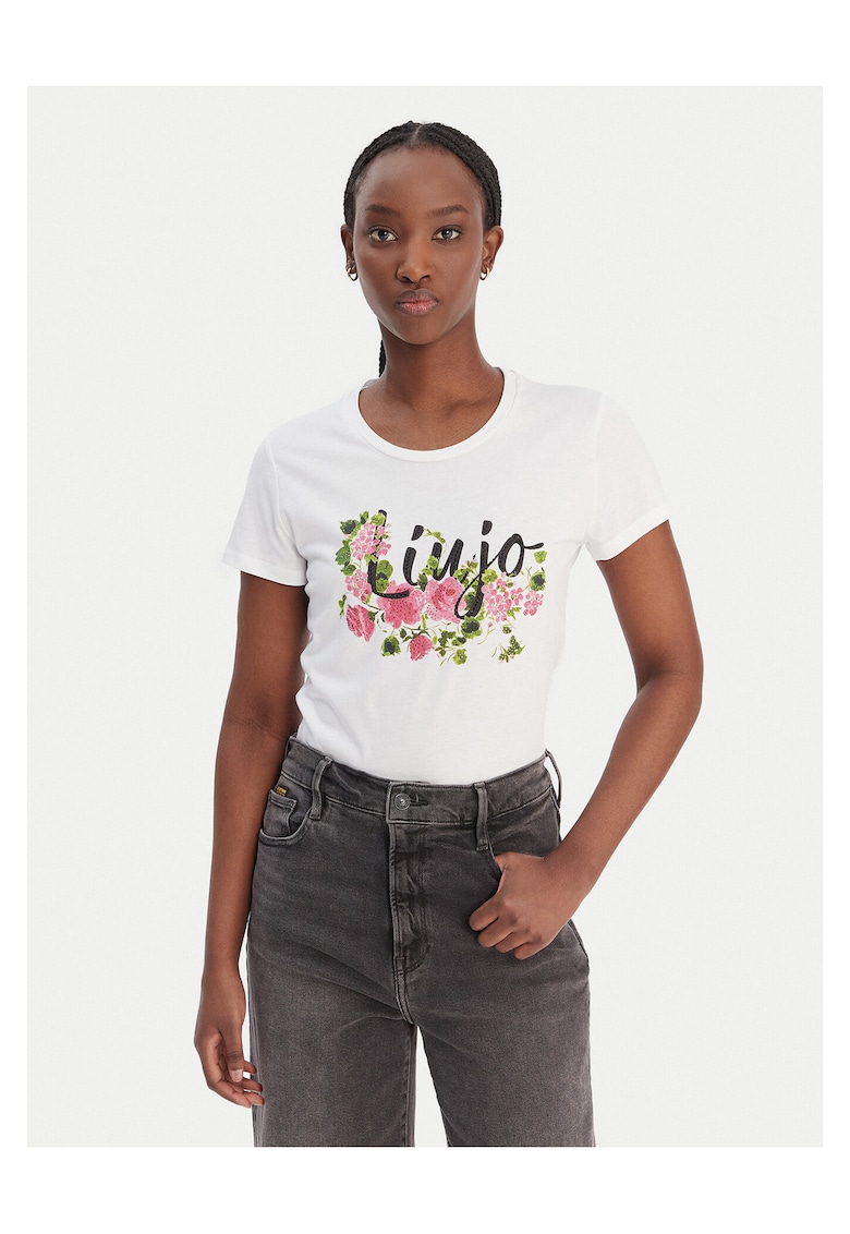 Tricou pentru Femei - Alb - Bumbac