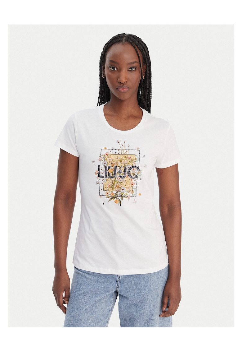 Tricou alb pentru dama - Alb