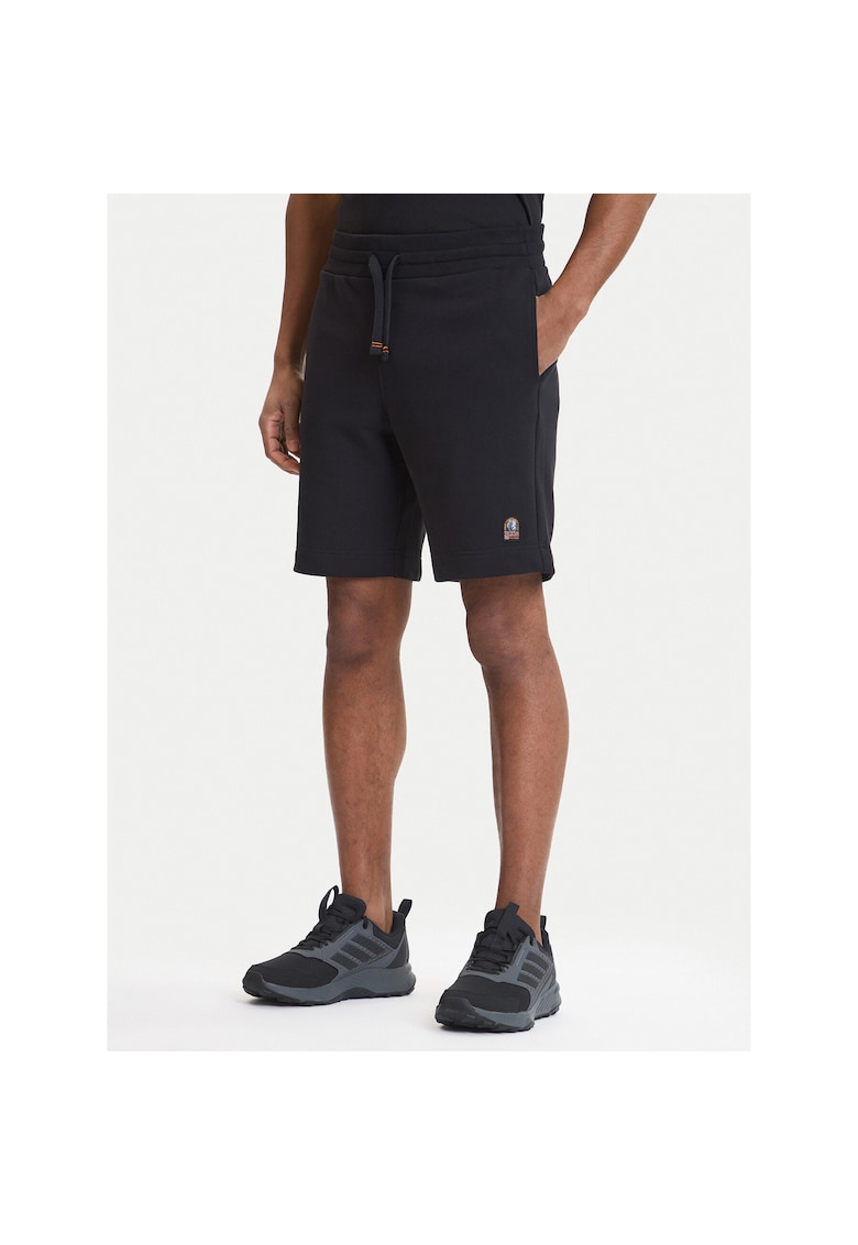 Pantaloni sport barbati - bumbac - negru - 85% bumbac - 15% poliester