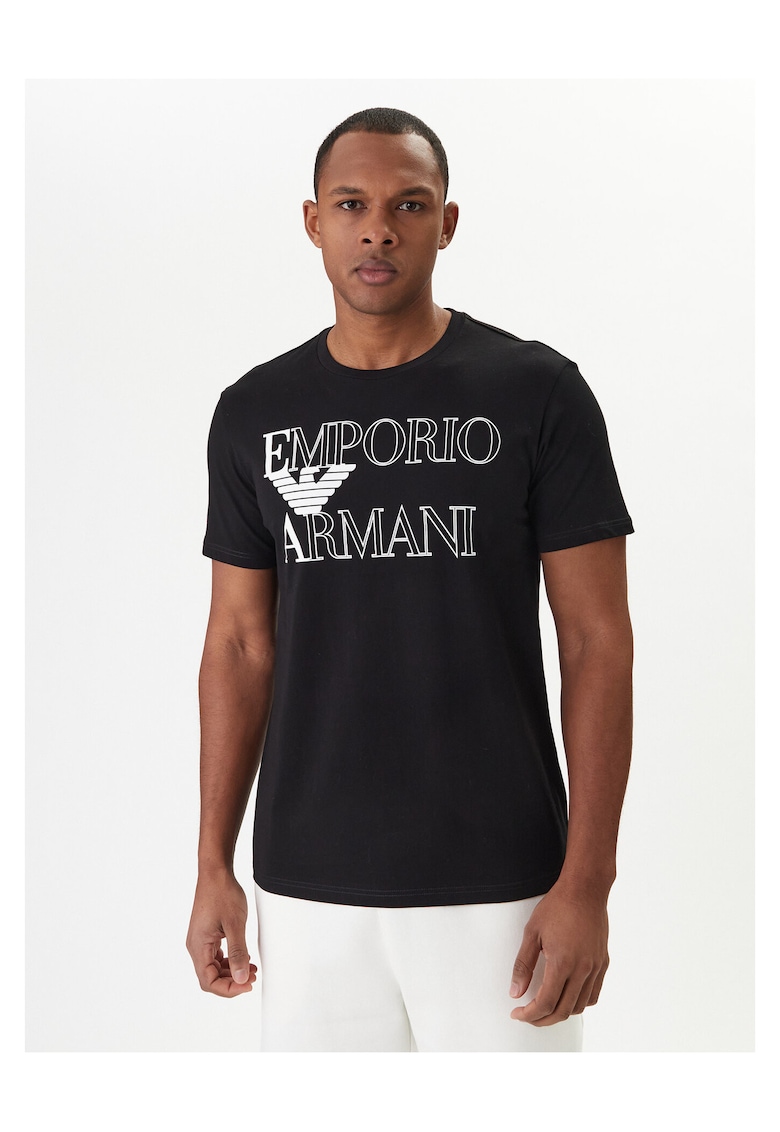 Tricou Bumbac Negru - Negru