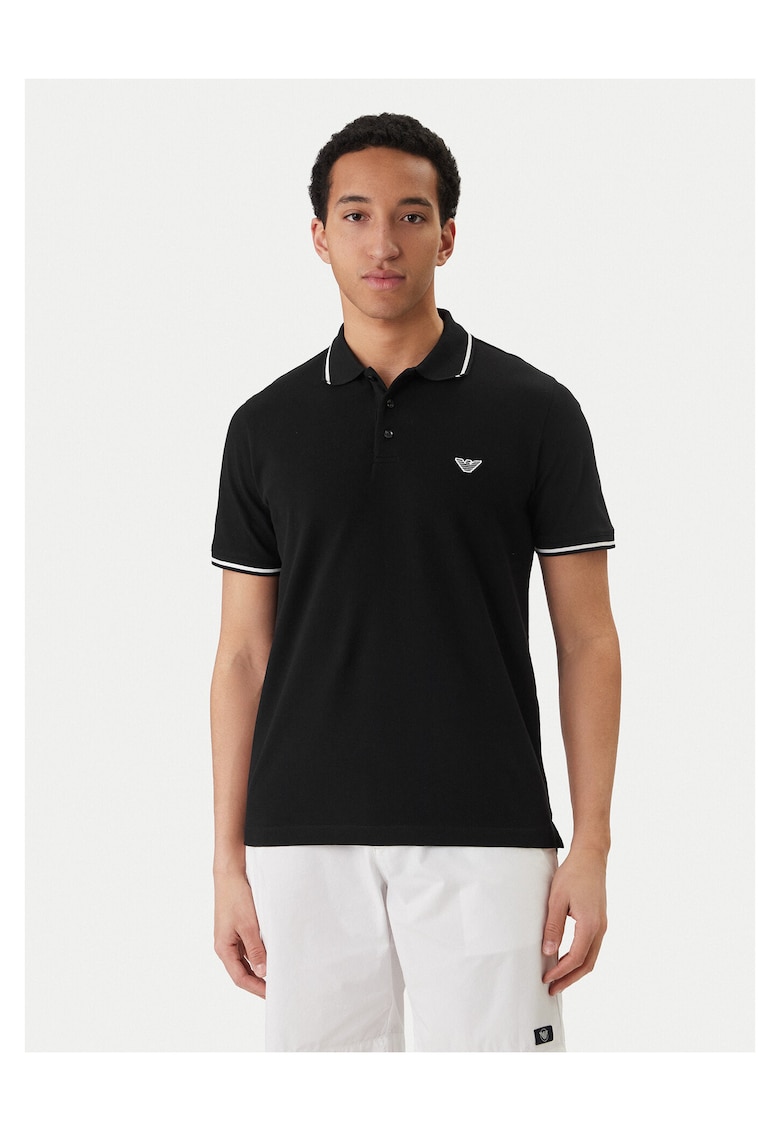 Tricou barbati - bumbac - negru -