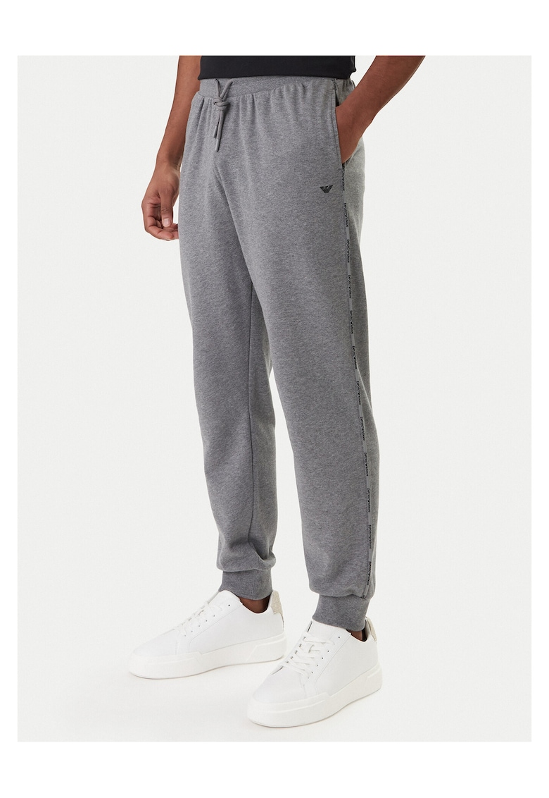 Pantaloni barbati - gri - 75% bumbadwqf 25% poliester - Gri