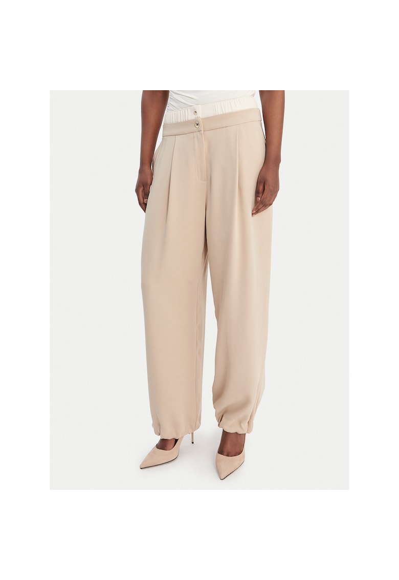 Pantaloni sport dama - poliester - 48987 - Bej