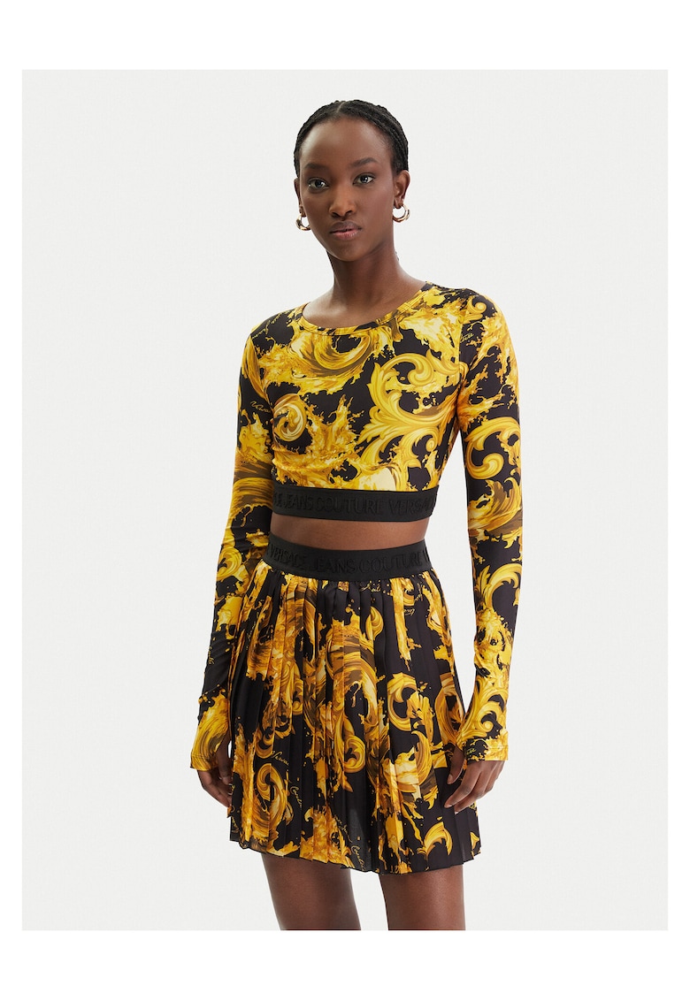 Bluza dama - slim fit - negru - poliester