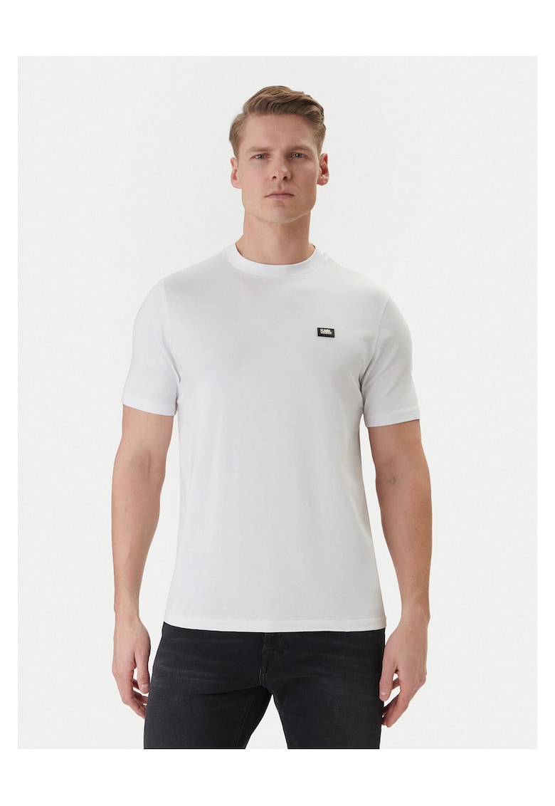 Tricou Barbati - Alb - Bumbac