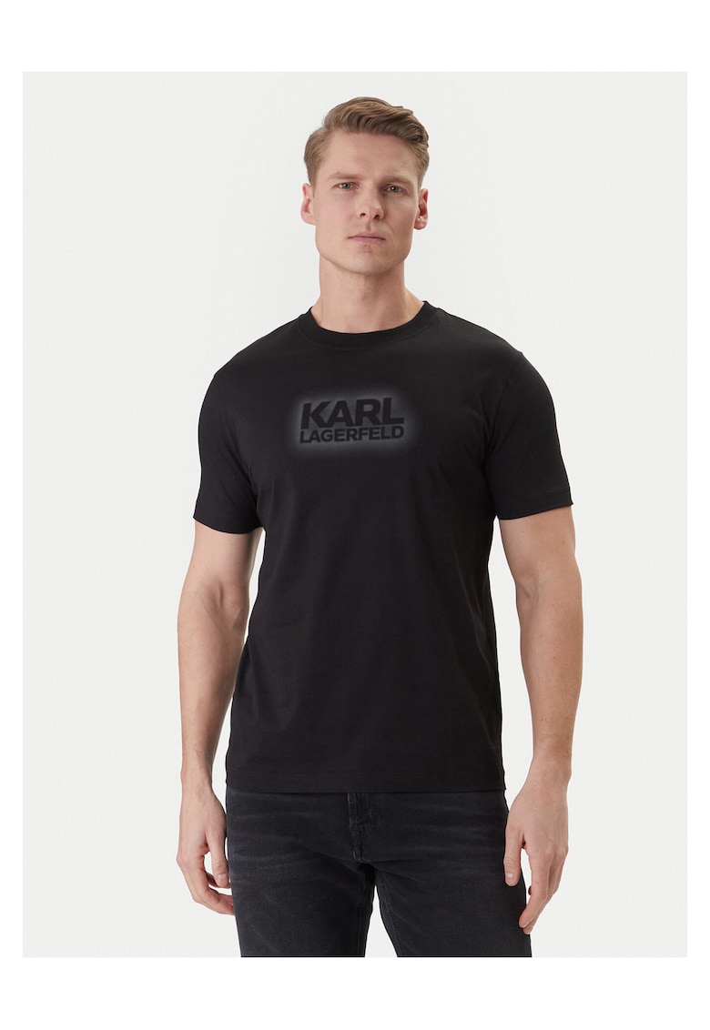 Tricou Barbati - Bumbac organic - Negru -