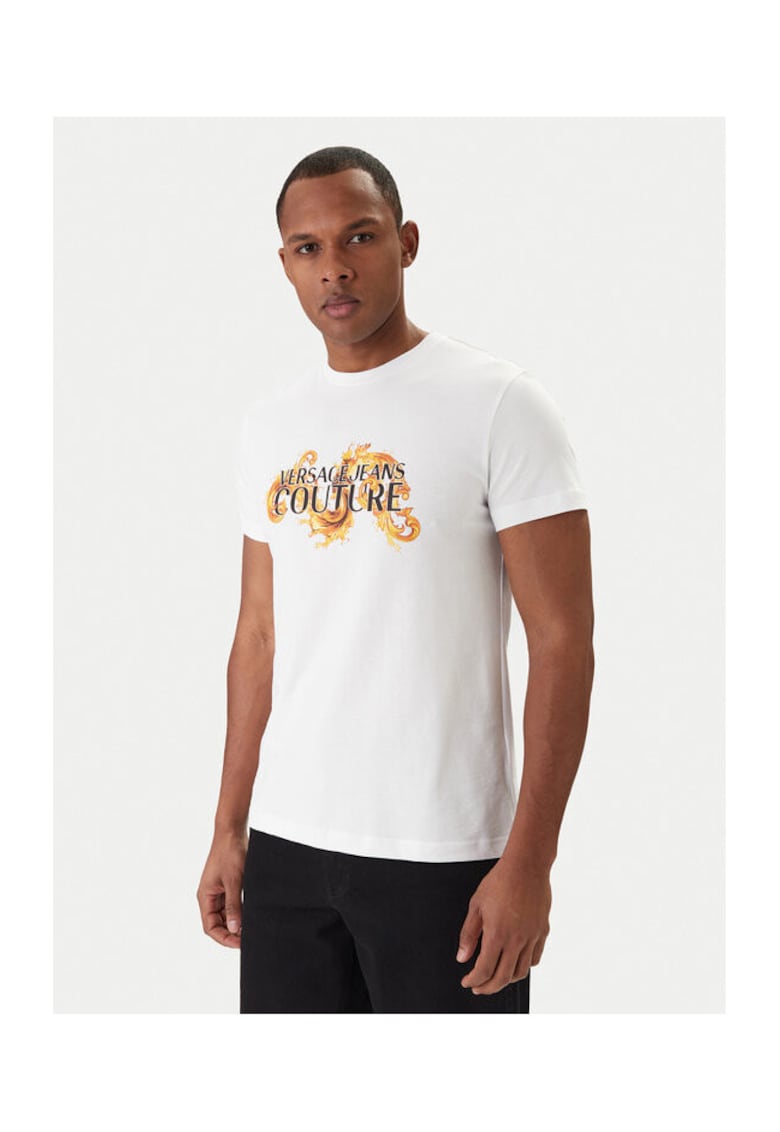 Tricou pentru Barbati - Alb din Bumbac