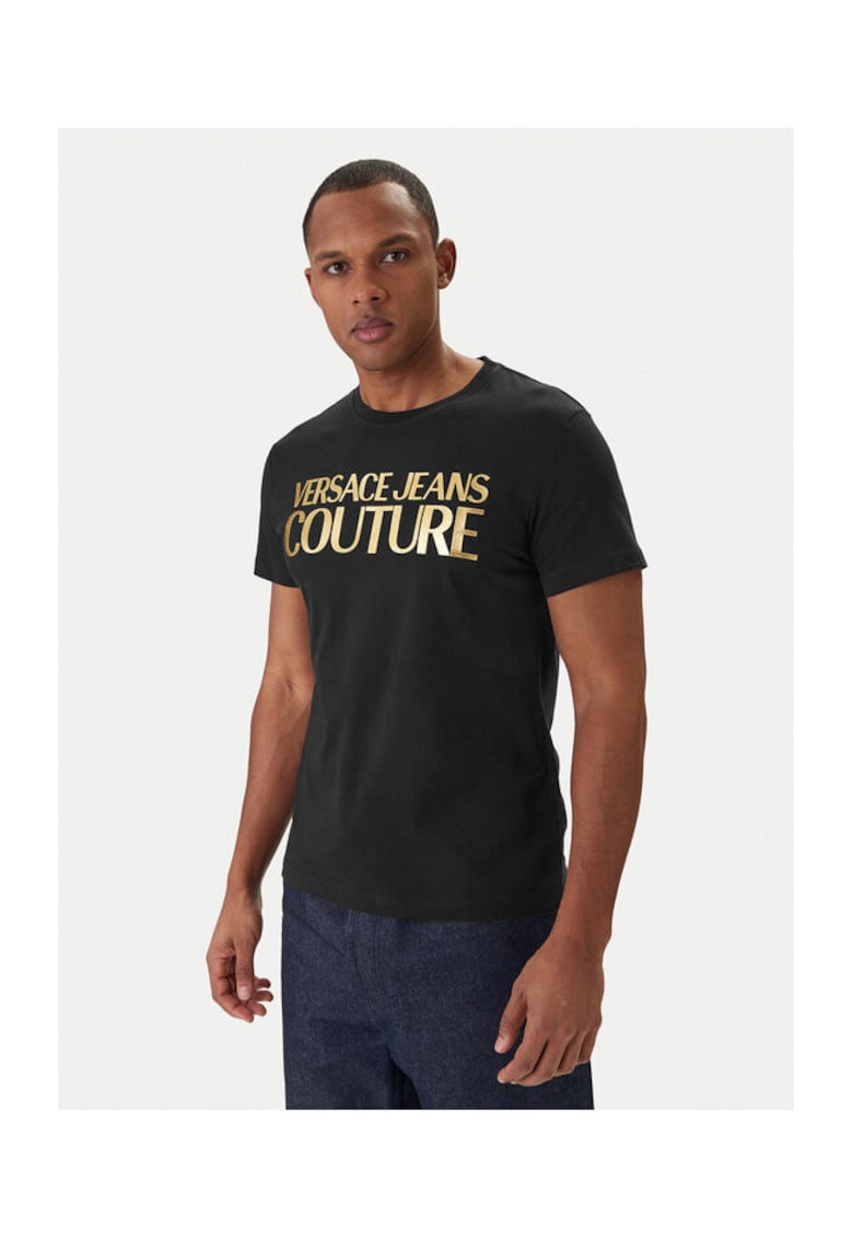 Tricou barbati - bumbac - negru -