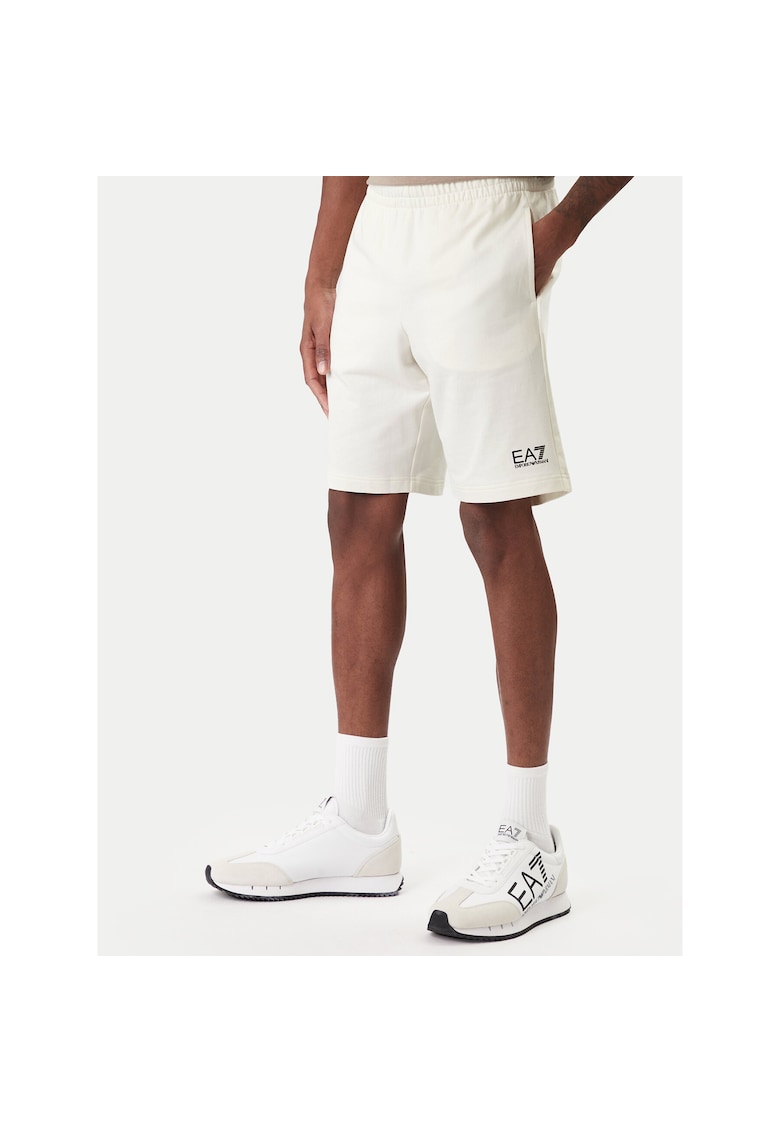 Pantaloni sport barbati - bumbac - ecru
