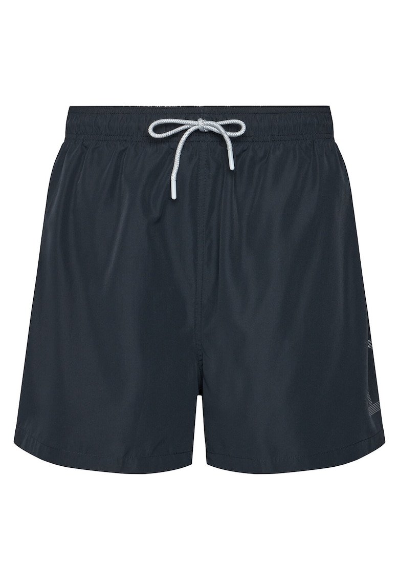 Costum de baie barbati bleumarin - Negru
