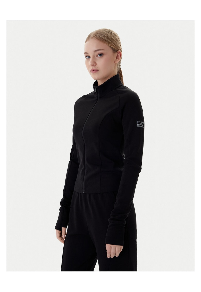Hanorac pentru dama - slim fit - negru - Negru