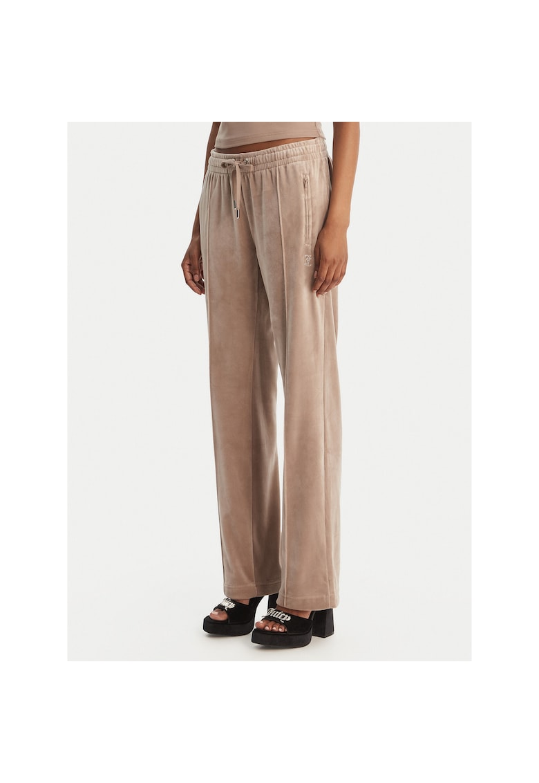 Pantaloni sport dama - bej - poliester - Bej