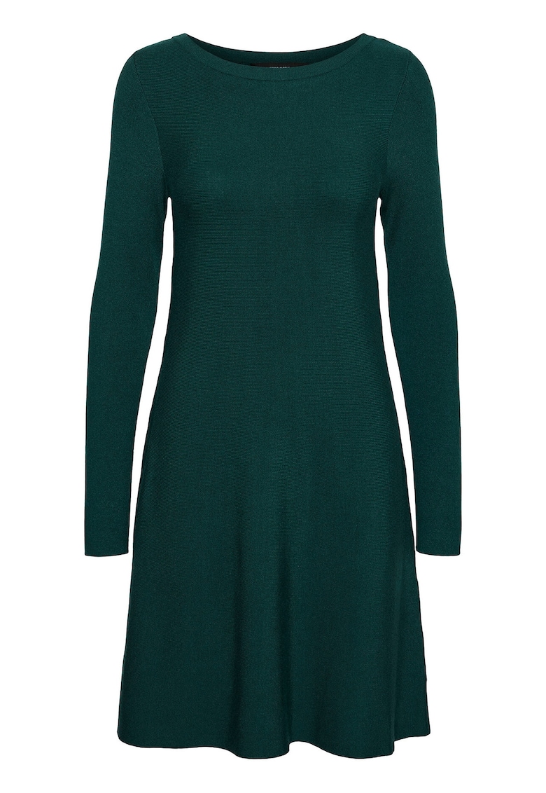 Rochie tricotată verde - Verde