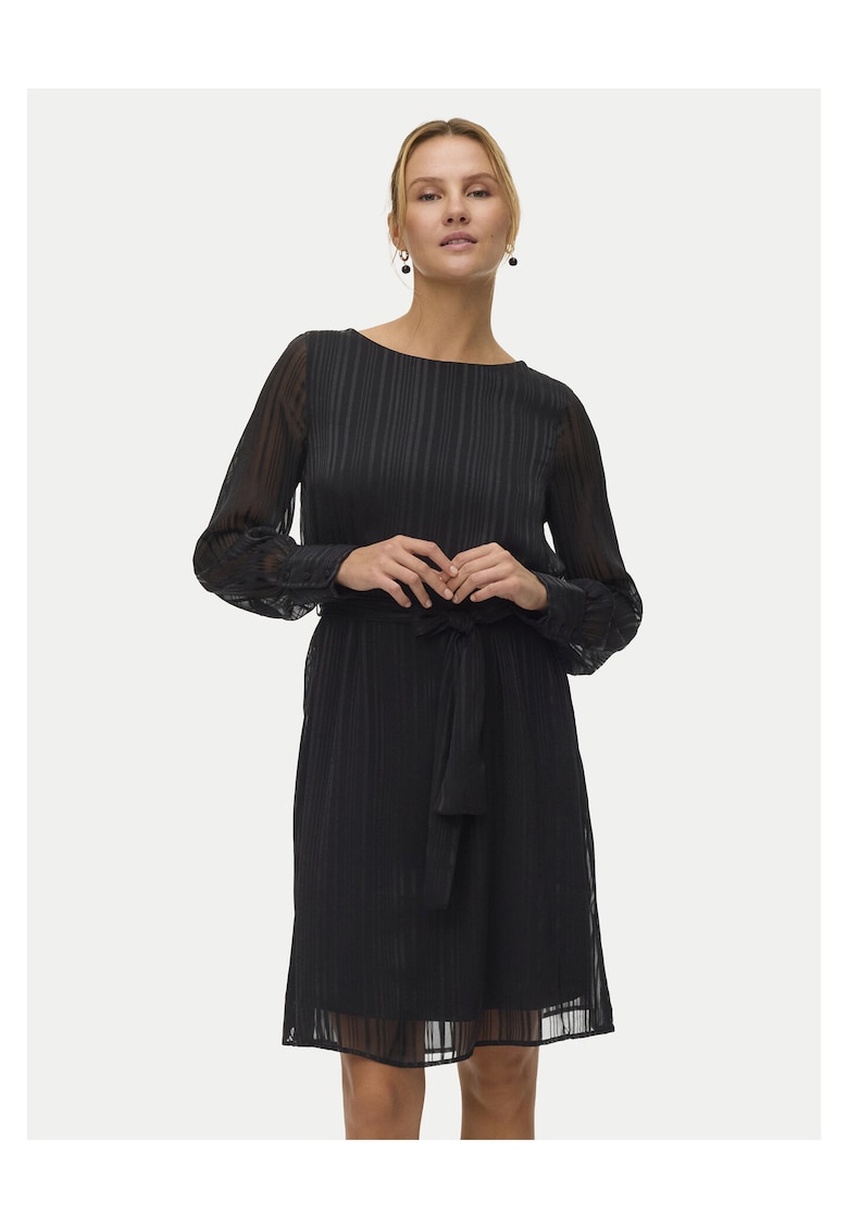 Rochie cocktail Femei - neagra - poliester reciclat