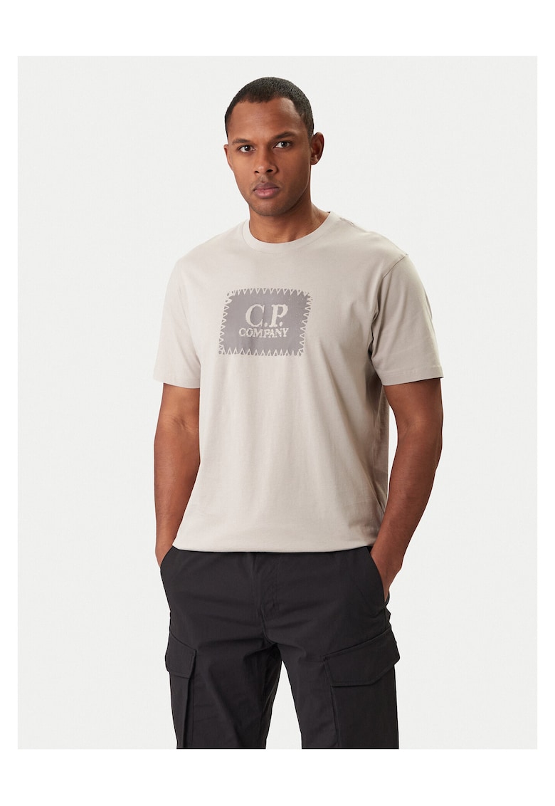 Tricou barbati - bumbac 100% - bej