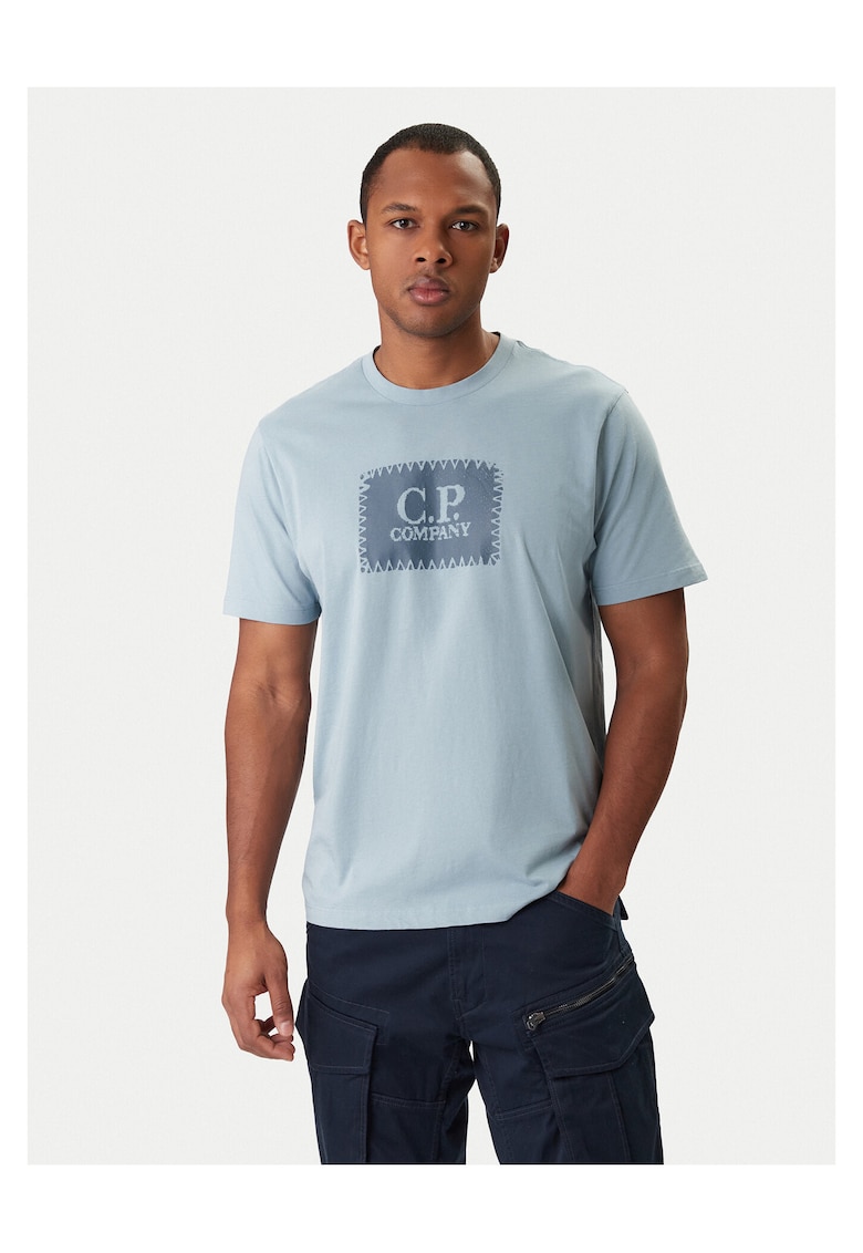 Tricou Barbati - Bumbac Albastru