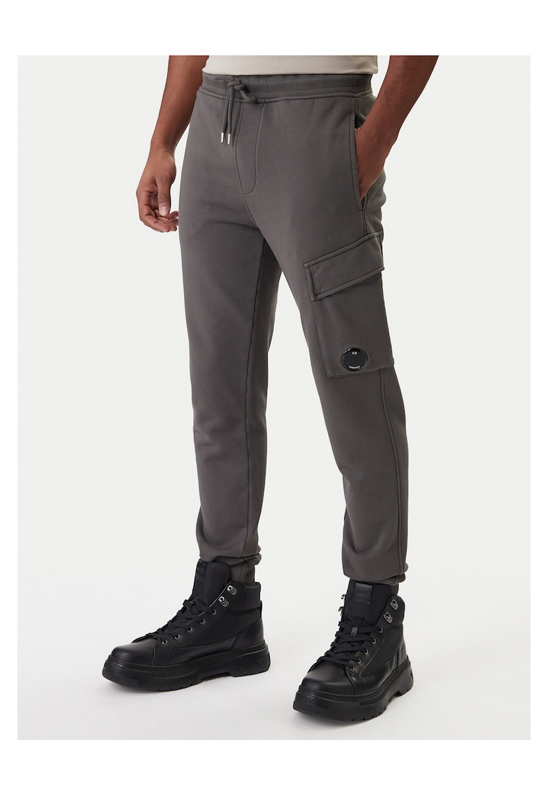 Pantaloni barbati - slim fit - gri - bumbac
