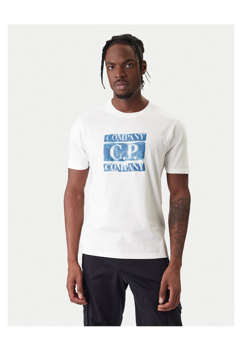 Tricou barbati - bumbac - ecru