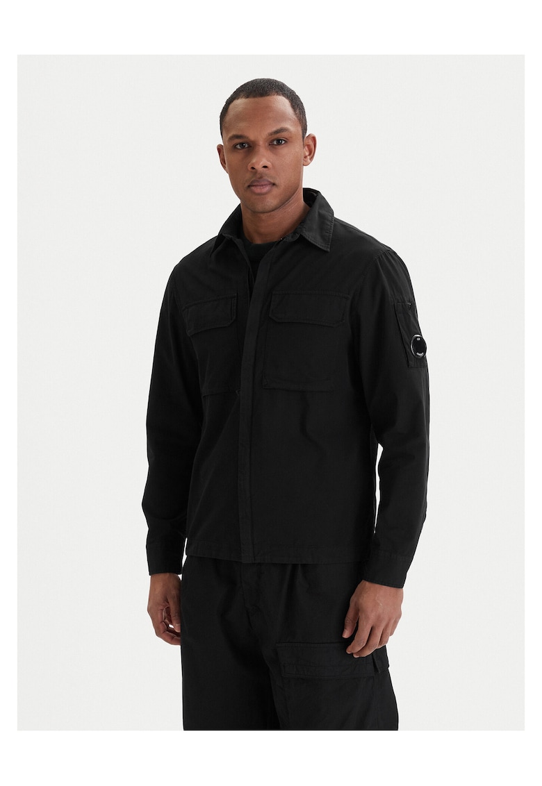 Camasa barbati bumbac negru - Negru