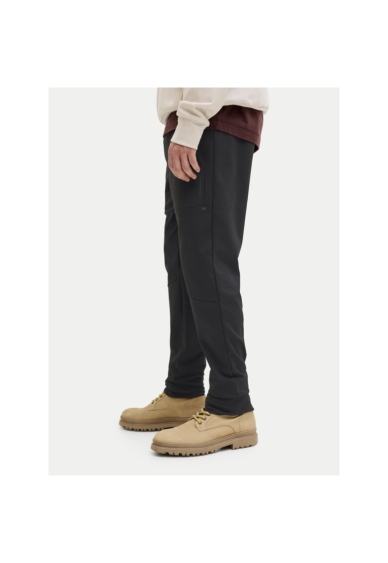 Pantaloni sport barbati - negru - poliester/bumbac