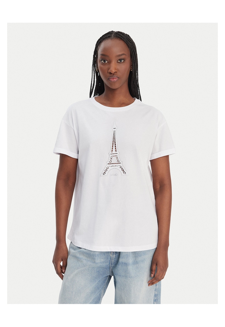 Tricou pentru Femei - Alb - din bumbac 100%