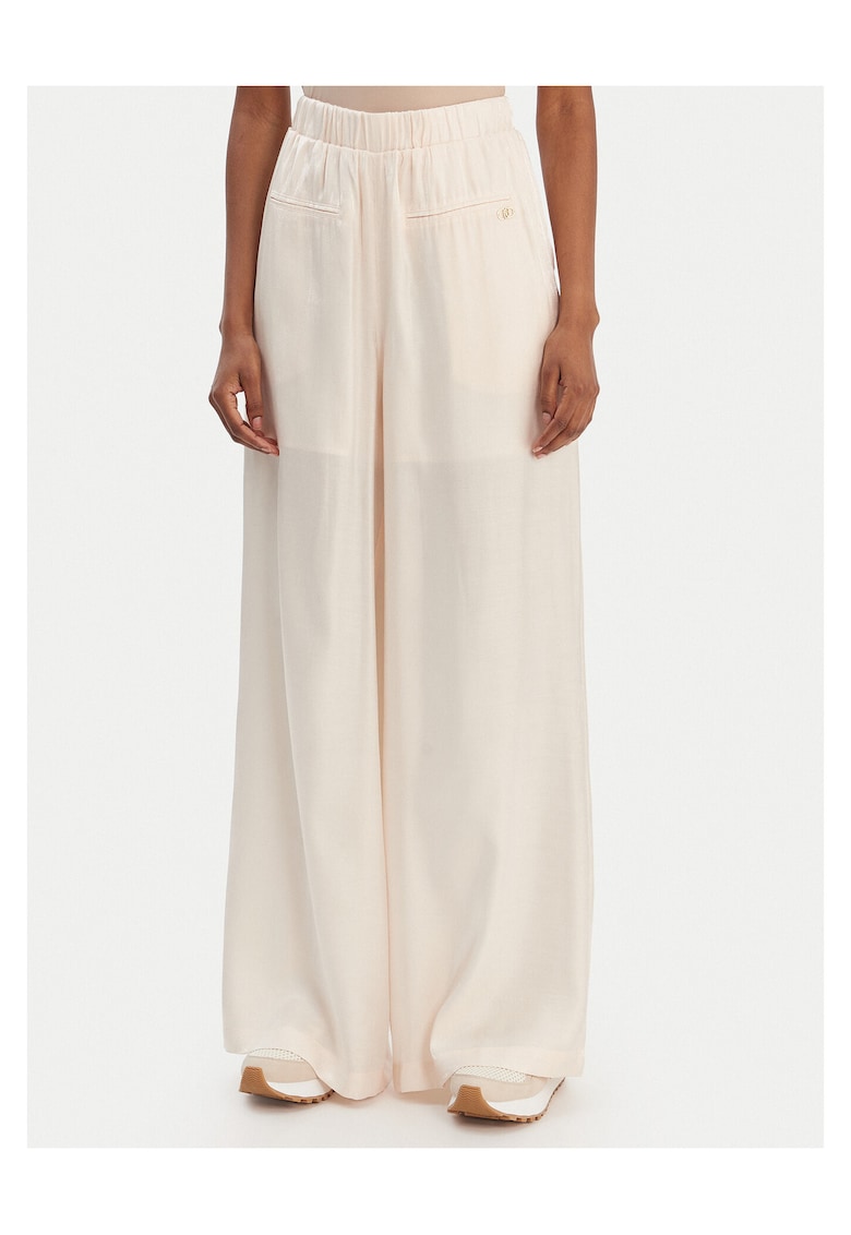 Pantaloni dama - viscoza - bej