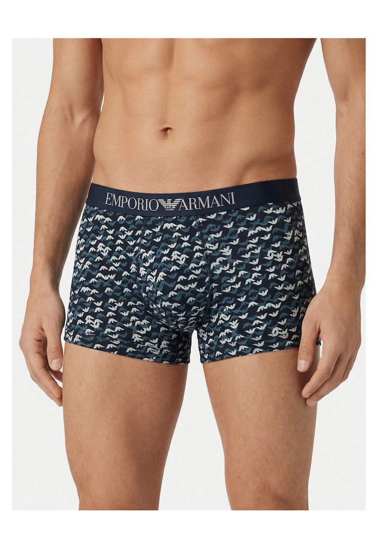 Boxeri bleumarin din bumbac - Bleumarin