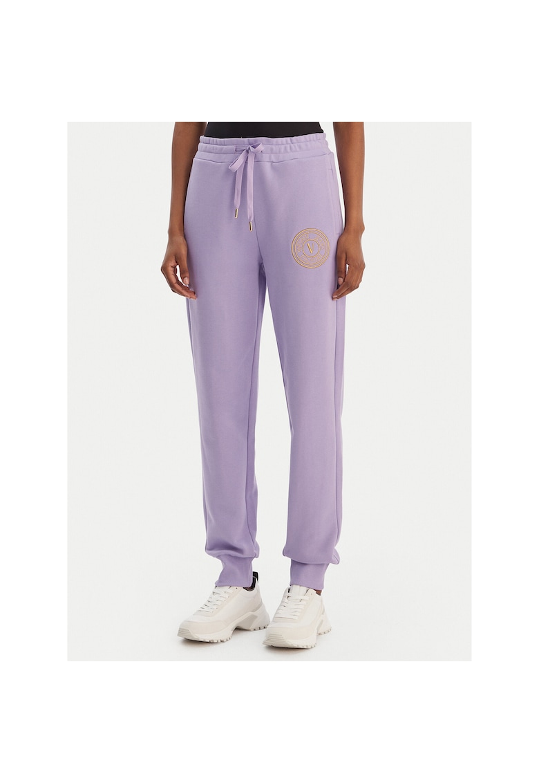 Pantaloni sport dama - bumbac - violet - Violet