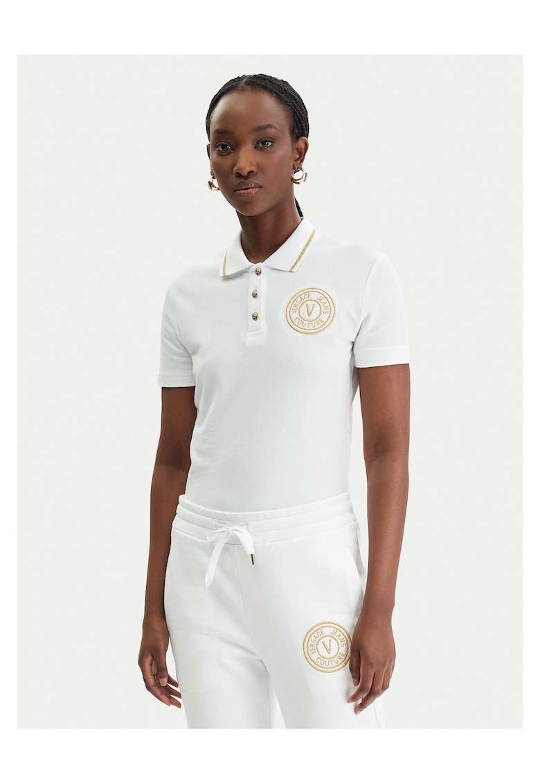 Tricou dama - bumbac - alb -