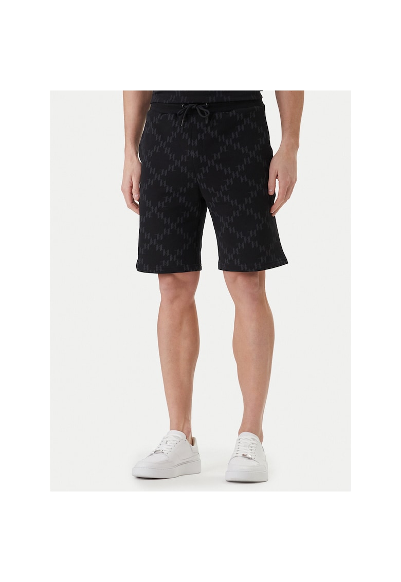 Pantaloni sport barbati - bumbac organic - negru
