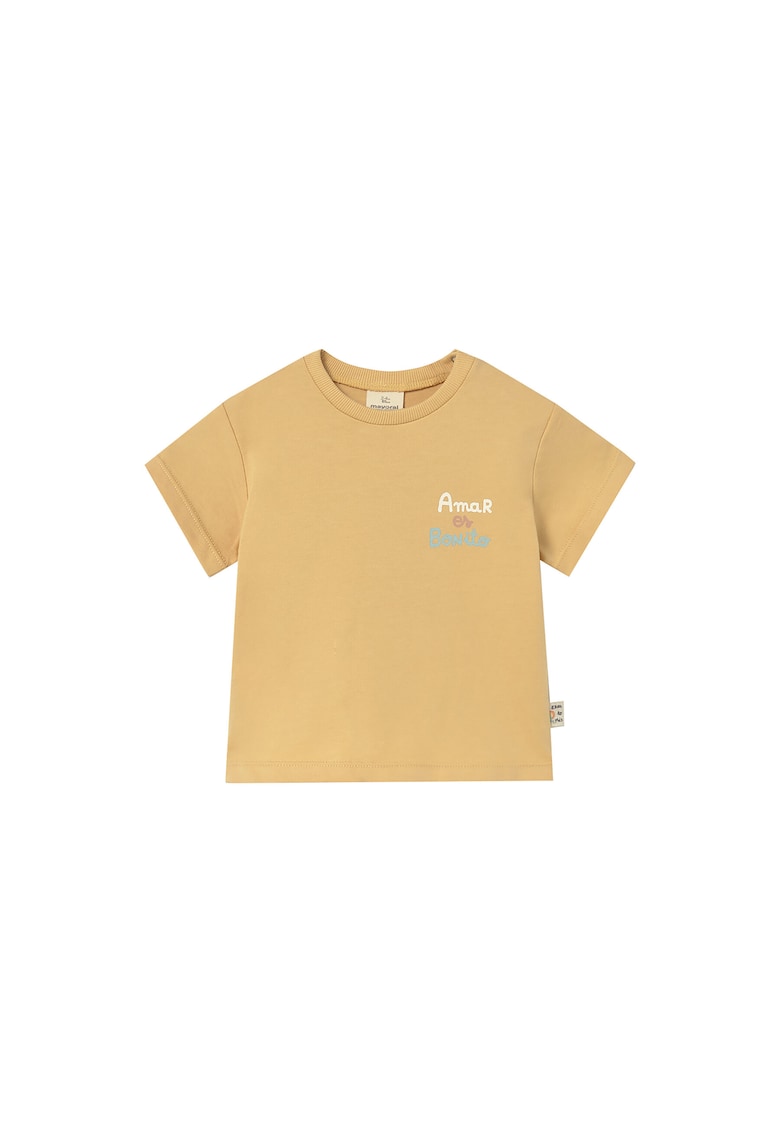 Tricou copii - bumbac 100% - galben - Galben