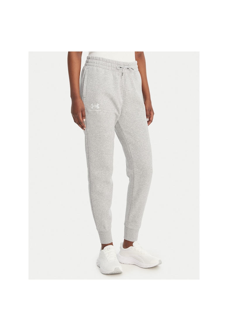 Pantaloni sport dama - gri - bumbac