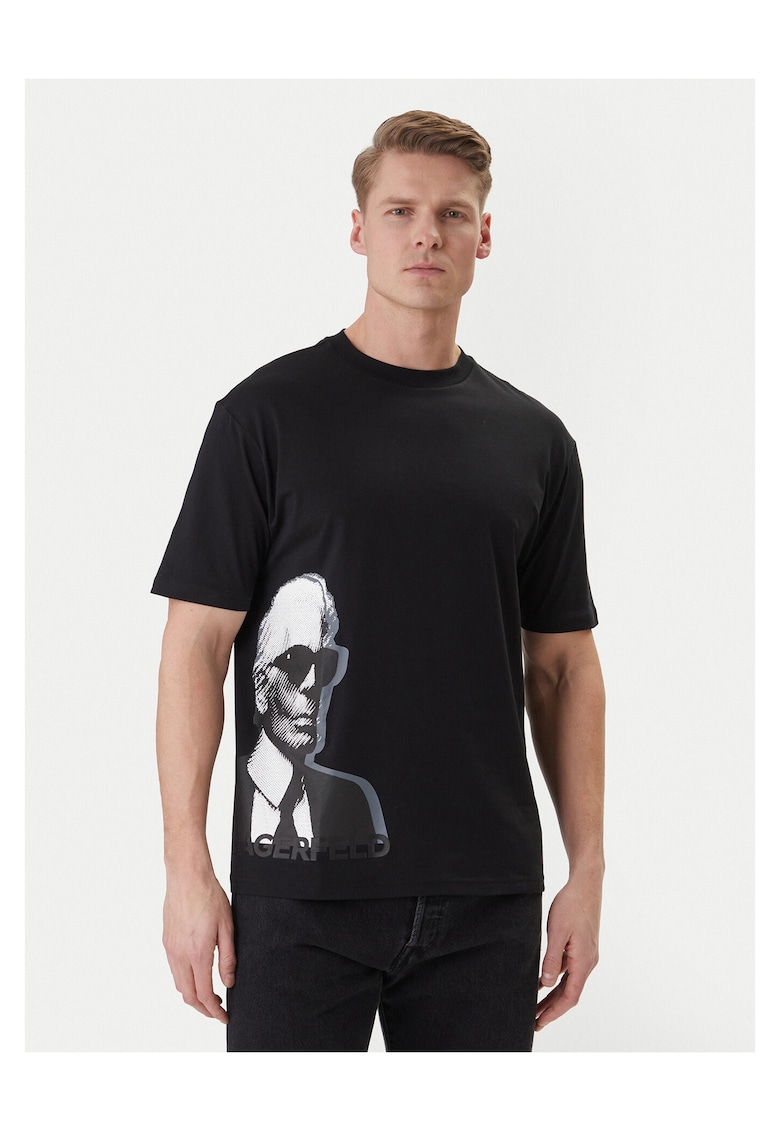 Tricou lejer negru - Negru
