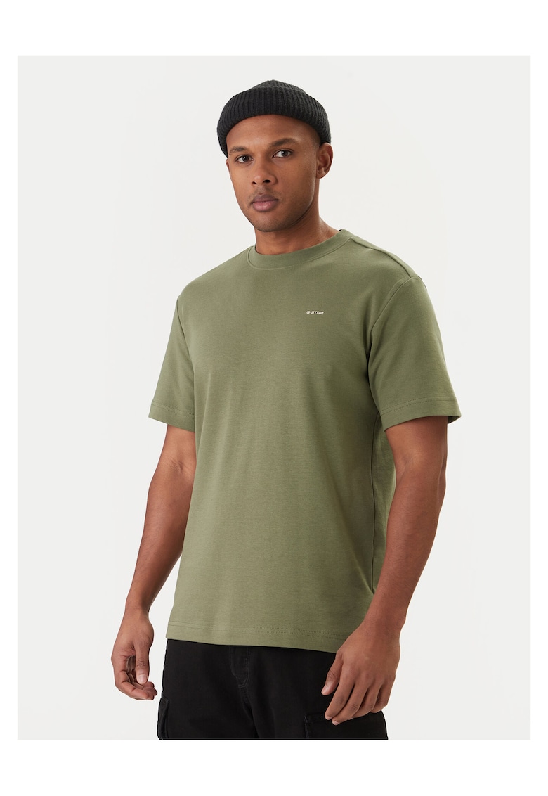 Tricou barbati - RAW - bumbac organic - verdedqfwqd - Verde