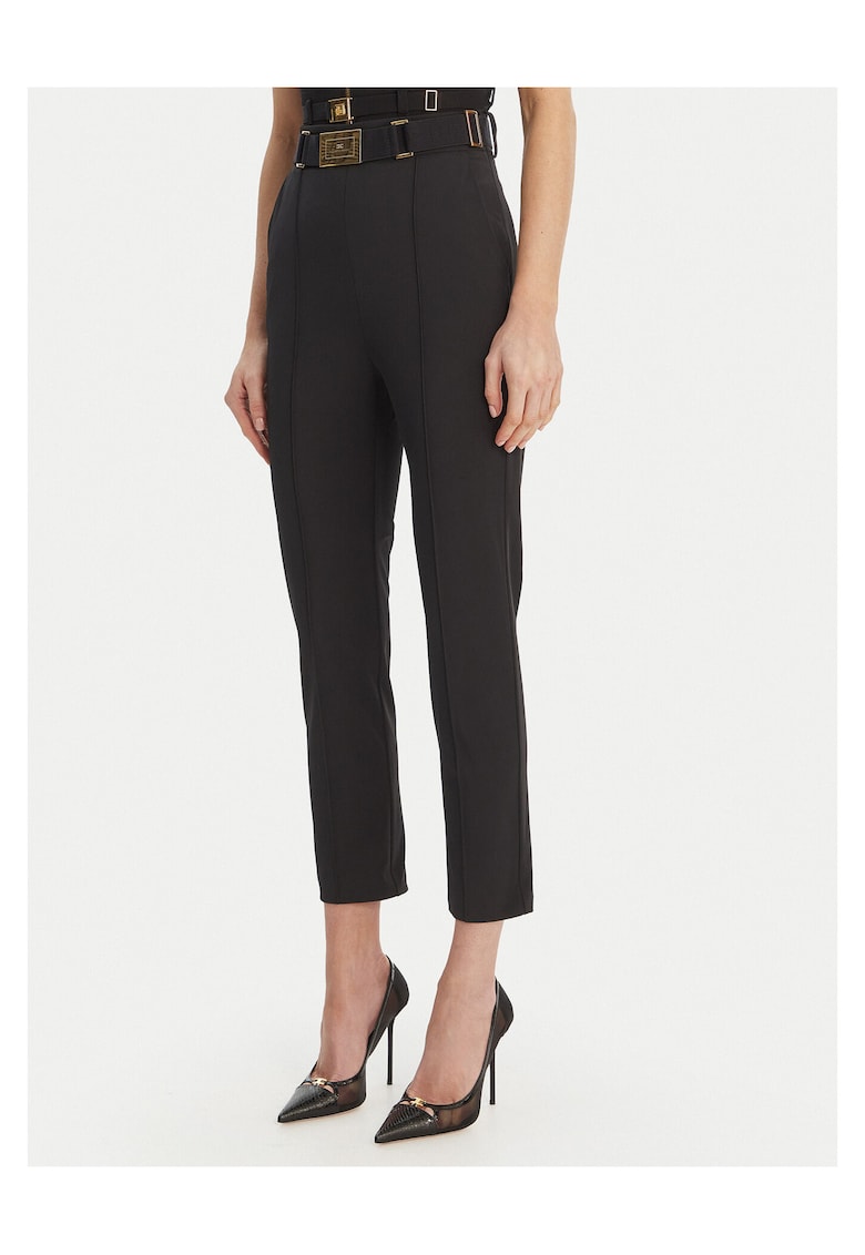 Pantaloni dama - poliamida - negru
