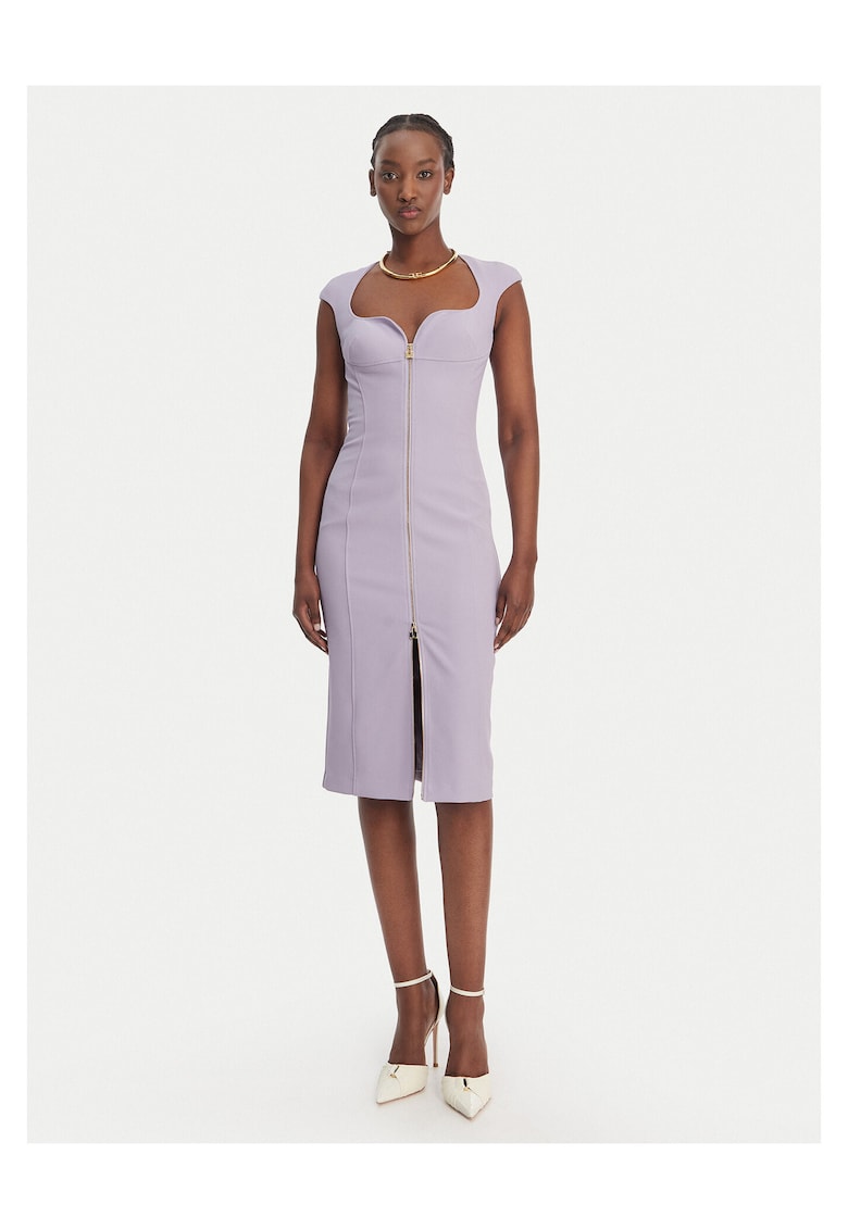 Rochie cocktail poliester - Violet