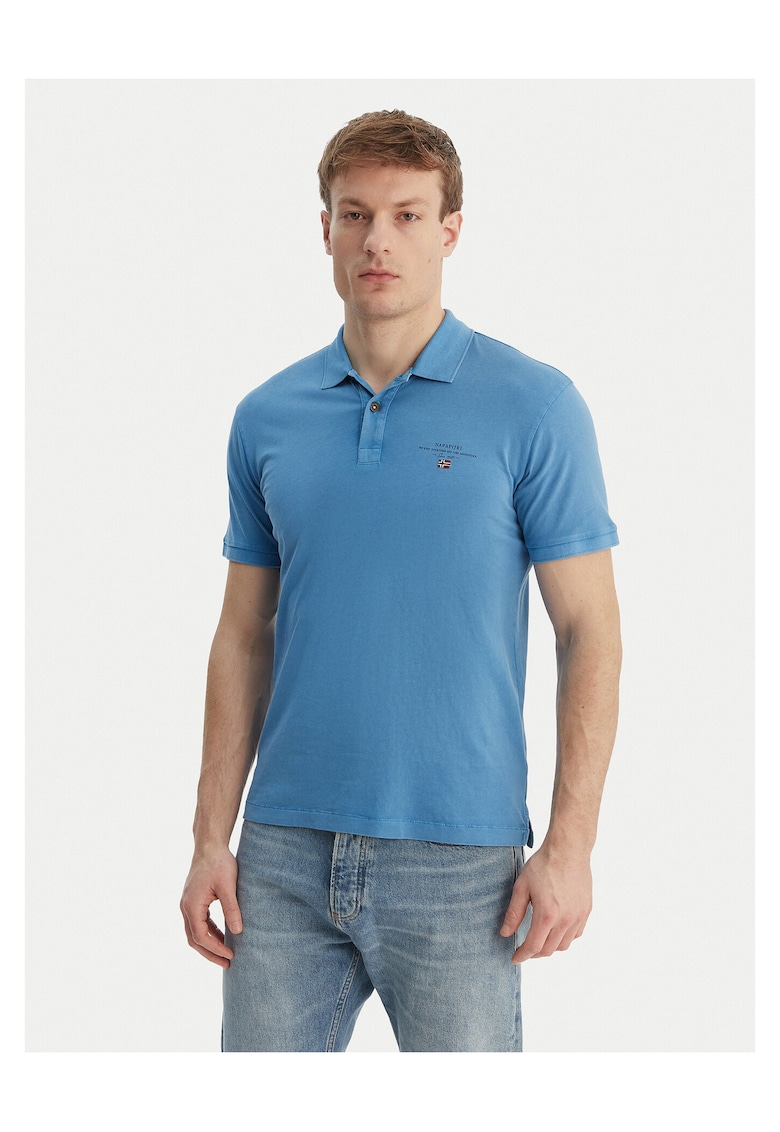 Tricou barbati - bumbac - albastru -