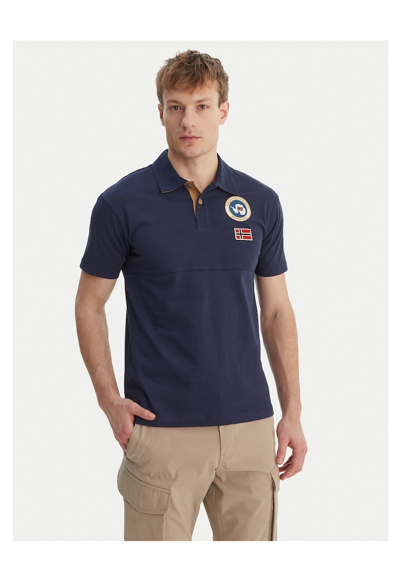 Tricou barbati - Bumbac - Bleumarin -