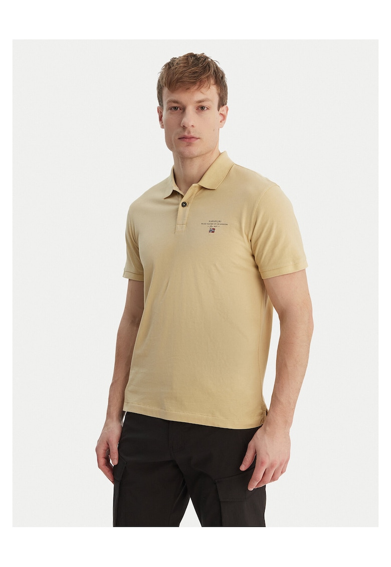 Tricou barbati bej - Bej