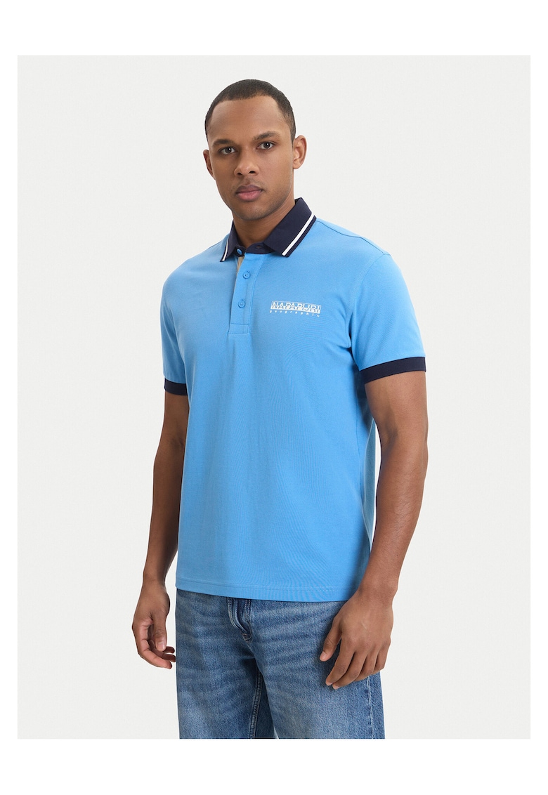 Tricou barbati - bumbac - albastru -